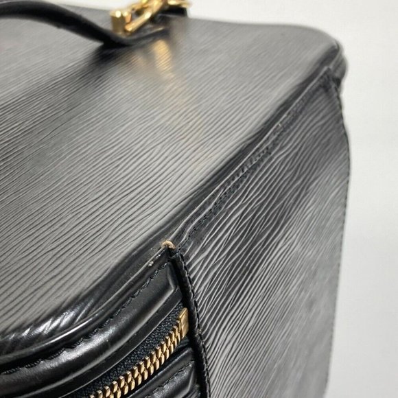 Authentic LOUIS VUITTON M48012 Epi Nice 2WAY vanity bag Shoulder - Picture 3 of 12